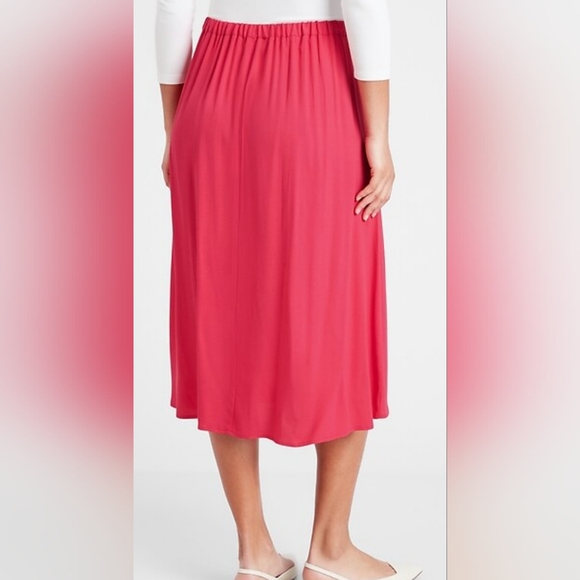 Banana Republic Button Front Midi Skirt - Picture 4 of 6